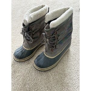 Sorel Aztec Winter Boots Waterproof Lined Insulated Women's Size 8